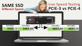 Same SSD Hard Drive But Different Speed WHY? | Test SSD Samsung 980 Pro on PCIE-3 and PCIE-4 Ports