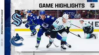 Kraken @ Canucks 9/29 | NHL Highlights 2022