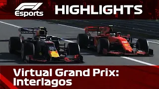 F1 Virtual Grand Prix Highlights, Interlagos | Aramco