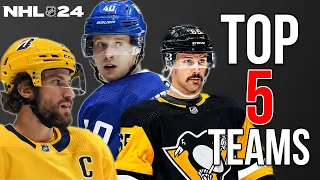 Top 5 Teams to Use in NHL 24 Franchise Mode