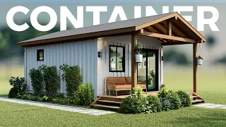 🏡 Container House 👉 A Tiny House made with 20ft containers 🥰.