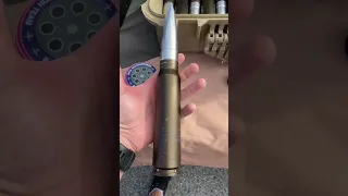 A10 Warthog 30mm round compared to my hand!