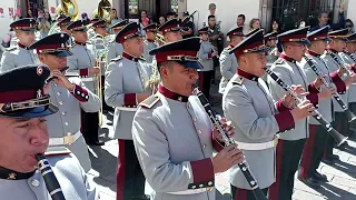 February 5 in Querétaro, rehearsal for the day of the Mexican Constitution