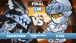 Sandstorm vs Kyna - Elimination Final - Dreamhack San Diego 2023 - LAN 1v1
