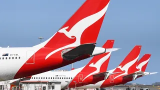 Qantas plane lands safely after engine fails mid-flight
