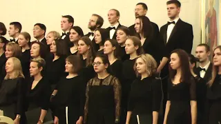 Johannes Brahms. Liebeslieder Walzer. op 52, op 65. Moscow Oratorio, christmas concert 2018