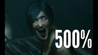 Resident Evil 2 kiss but 500% facial animations 3