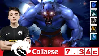 [DOTA 2] TSpirit.Collapse the NIGHT STALKER [OFFLANE] [7.34c]