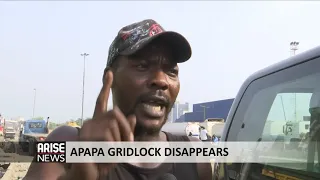 APAPA GRIDLOCK DISAPPEARS - ARISE NEWS REPORT