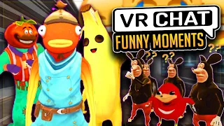 When 3 FORTNITE PLAYERS play VRchat... (HILARIOUS)
