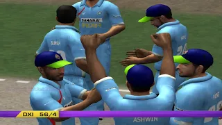 Dhoni XI vs Kohli XI - 5 Overs Match Part 1 - EA CRICKET 18 PC Gameplay