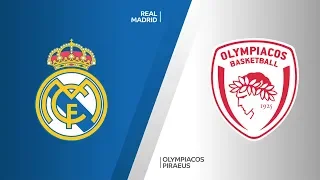 Real Madrid - Olympiacos Piraeus Highlights | Turkish Airlines EuroLeague, RS Round 13