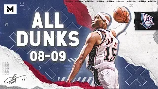 Vince Carter ALL DUNKS From 2008-09 NBA Season!