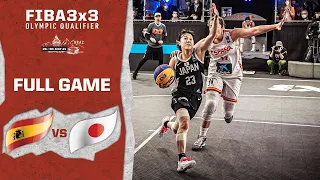 Spain v Japan | Women's - Olympic Ticket Full Game | FIBA 3x3 Olympic Qualifier