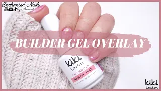 BUILDER GEL OVERLAY TUTORIAL WITH BLOOMING GEL MARBLE NAIL ART | VALENTINES NAILS