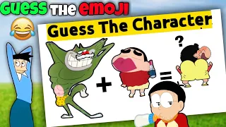 Guess The Emoji Challenge In Shinchan And And His Friends Gone Very Funny 🤣@GREENGAMING1