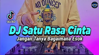 DJ JANGAN TANYA BAGAIMANA ESOK VIRAL TIKTOK REMIX FULL BASS TERBARU 2022 | DJ SATU RASA CINTA