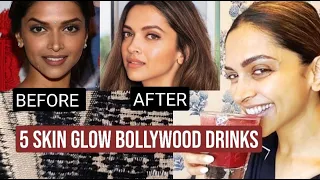 5 Bollywood Drinks for Glowing Skin & Body | Healthy Juice for skin | 5 Easy Juice for Glowing Skin