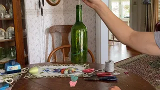 Wine Bottle Wind Chime