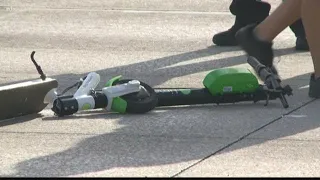 E-scooter rider dies after being struck by semi-truck