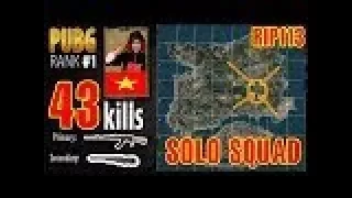 RIP113 RANK 1  Breaking The World Record   SOLO SQUAD 43 KILLS PUBG