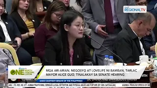 One North Central Luzon: Mga ari-arian, negosyo at lovelife ni Mayor Guo, tinalakay sa Senado