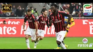 Parma vs AC Milan Goals & Match Highlights Serie A 4/20/2019 Gameplay