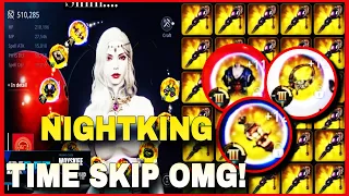NIGHTKING CRAZY TIMESKIP! FROM 480K TO 510K WITH A LOT OF FORGE ITEMS! - Mir4