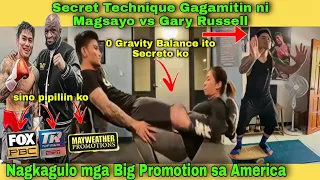 Mark Magsayo Pinagkagulohan ng Boxing Promotions Secret Technique Gagamitin kay Gary Russell