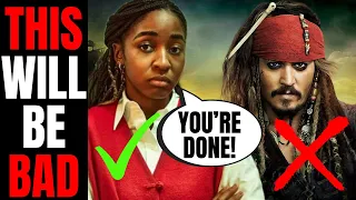 Woke Disney DOUBLES DOWN On Female Led Pirates Of The Caribbean WITHOUT Johnny Depp As Jack Sparrow!