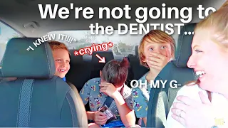 LYING to my kids about the dentist & taking them to DISNEY instead