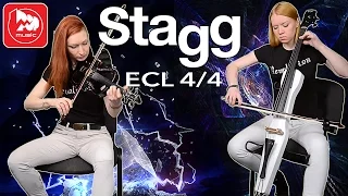 Электровиолончель STAGG ECL 4/4 (Red Hot Chili Peppers Californation cello cover)