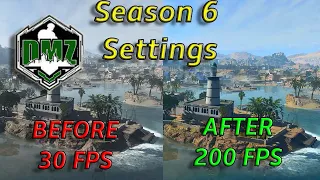 (Higher FPS and Visibility!) BEST PC Settings for DMZ in SEASON 6!