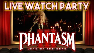 PHANTASM III (1994) Live Movie Reaction and Commentary (ft. @sweetnspooky and @WILIscredia)