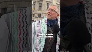 Watch what happens when an anti-ULEZ protest clashes with a pro-Palestine march