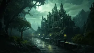 you're studying in a haunted library with ghosts ( dark academia playlist + rain )
