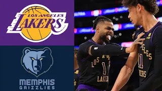 Lakers vs Grizzlies | Lakers GameTimeTV | Lakers Team Highlights | In Season Tournament