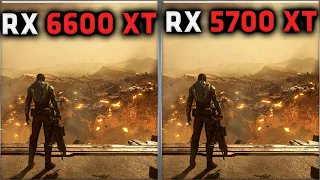 RX 6600 XT vs RX 5700 XT Benchmark – 59 Tests