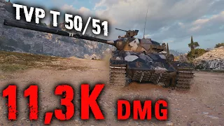 TVP T 50/51 - 11,3K Damage - 3 Kills - World of Tanks