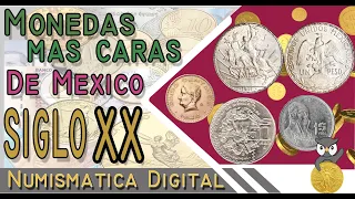 Monedas Antiguas Mas Caras de Mexico Siglo XX🔥Conoce el Precio Oficial🔥Valiosas, Años y Errores📣📣