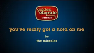 the miracles - you've really got a hold on me (karaoke)