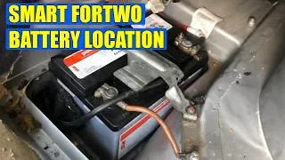 Smart Fortwo battery location