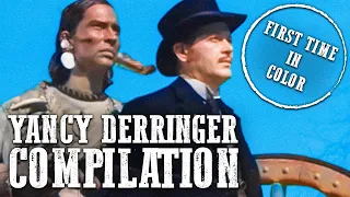 Yancy Derringer Compilation | COLORIZED | Action | Western TV Series