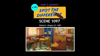 June’s Journey 1097 🔎 SPOT THE DIFFERENCE 🔎– Individual scene Vol 5, CH 10 Scene 1097