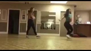 Camila Mendes and Madelaine Petsch dance rehearsal for Riverdale