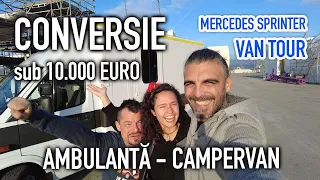 VAN TOUR - Conversie Ambulanta - Campervan - Mercedes Sprinter 2000