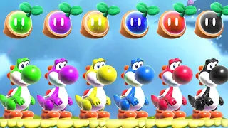 All Yoshi Colors in Super Mario Bros. Wonder