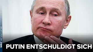 HITLER-VERGLEICH: Russlands Präsident Wladimir Putin entschuldigt sich für Lawrow