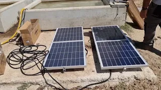 Que bien funciona  la bomba con energía solar