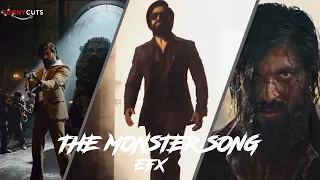 The Monster Song EFX Status 🥵🔥❤️| KGF chapter 2 💥| YASH ❤️👑